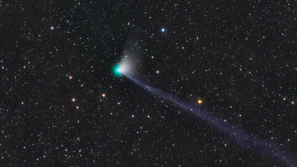 La cometa C2022/E3 ZTF; foto di Rolando Ligustri