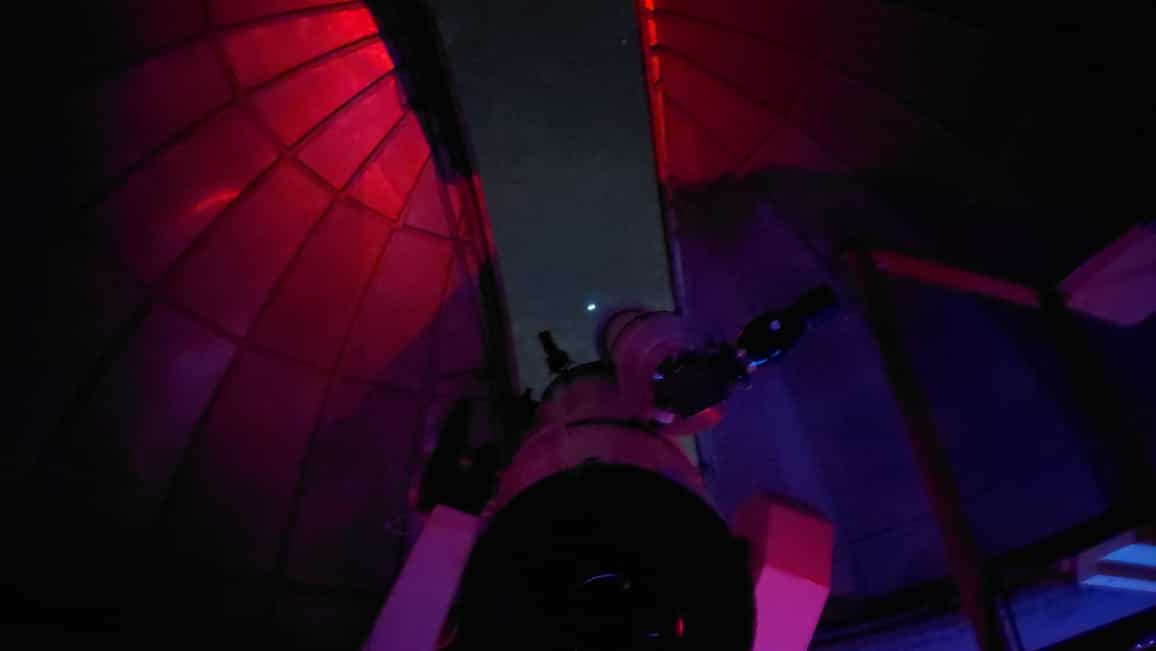 La cupola del telescopio principale